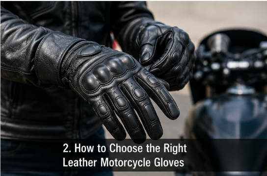 How to Choose the Right Leather Motorcycle Gloves