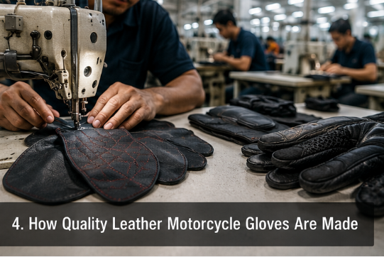 How Quality Leather Motorcycle Gloves Are Made