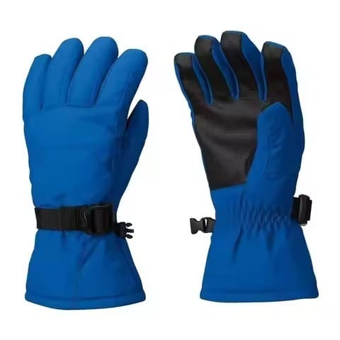 Solid Royal Blue Insulated Ski  Winter Gloves