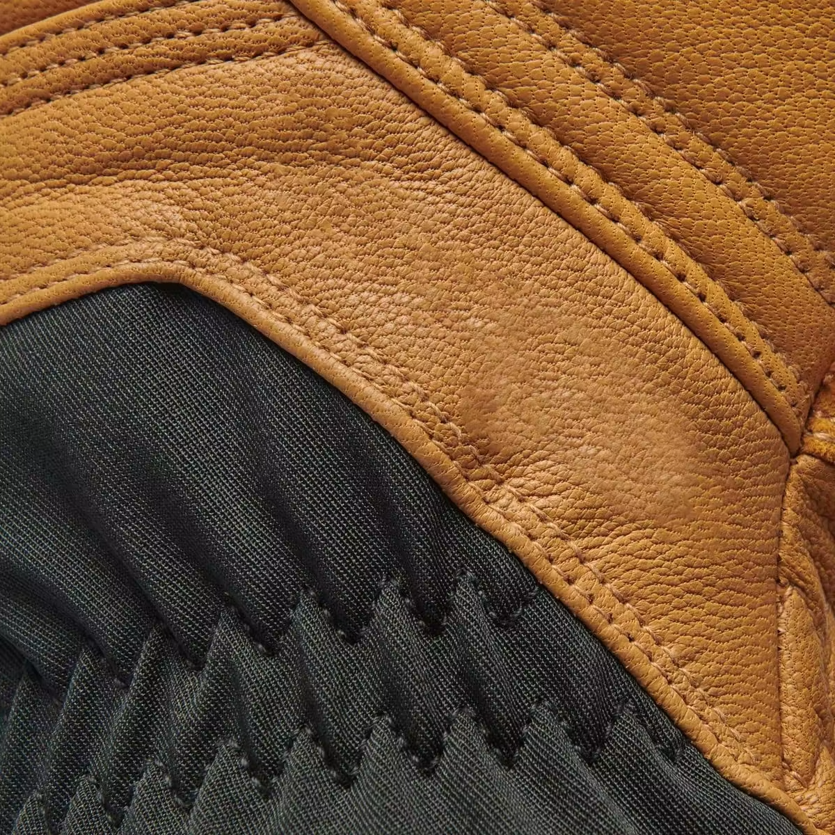 Waterproof Winter Ski Racing Gloves With Goatskin Leather Thermal Insulation